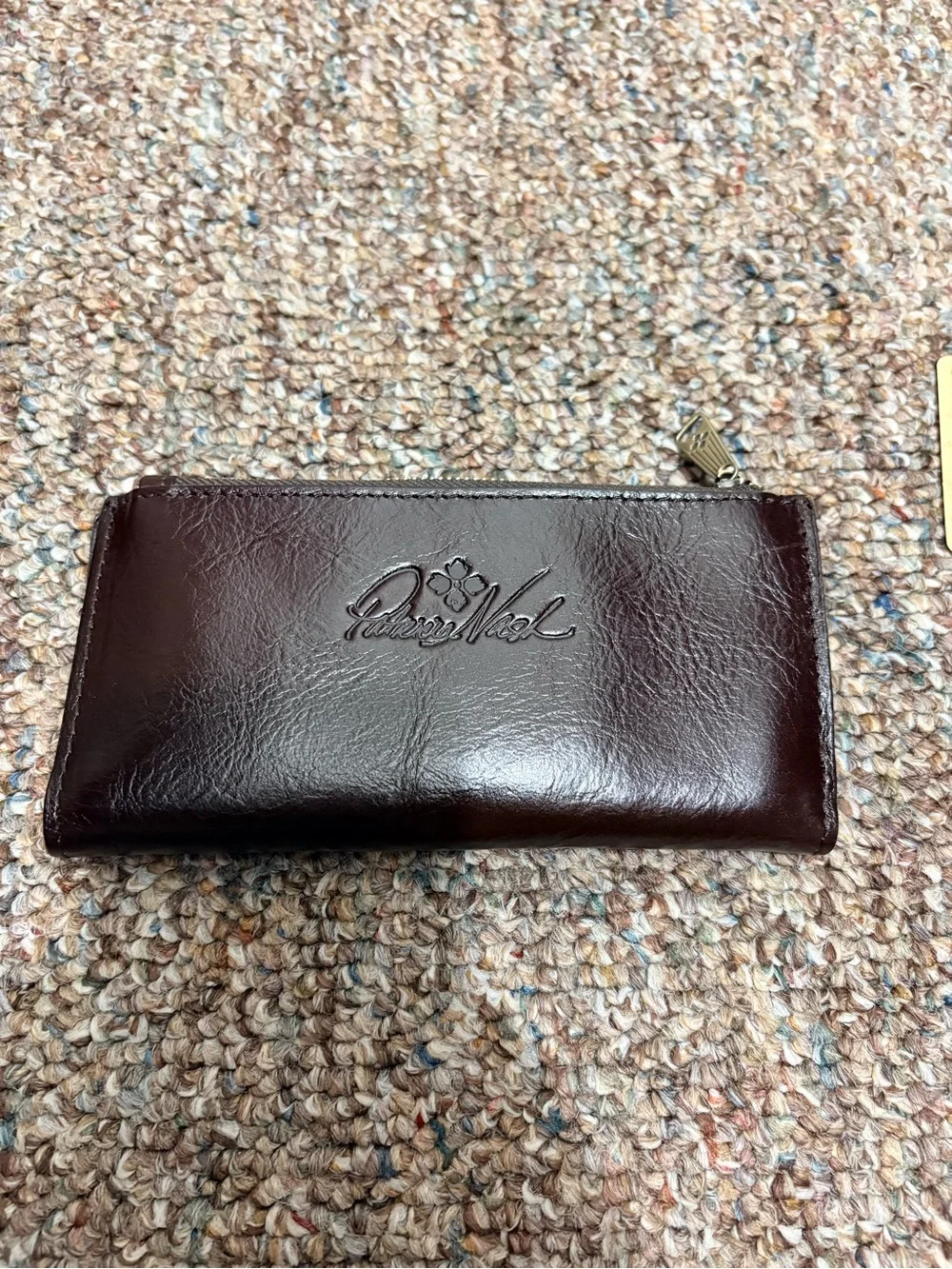 Patricia Nash Nazari Wallet in Chocolate